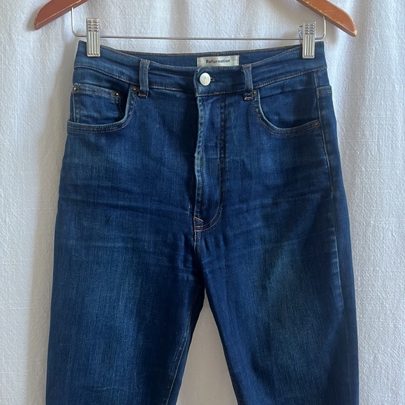Reformation Harper Ultra High Rise Jeans - Picture 4 of 7